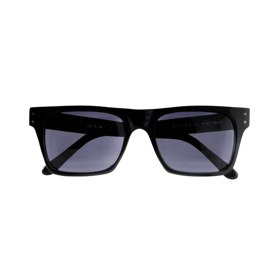 Accessories Gonçalo Peixoto | Black Sunglasses W/Black Lenses