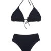 Women Gonçalo Peixoto | Black Triangle Bikini Set