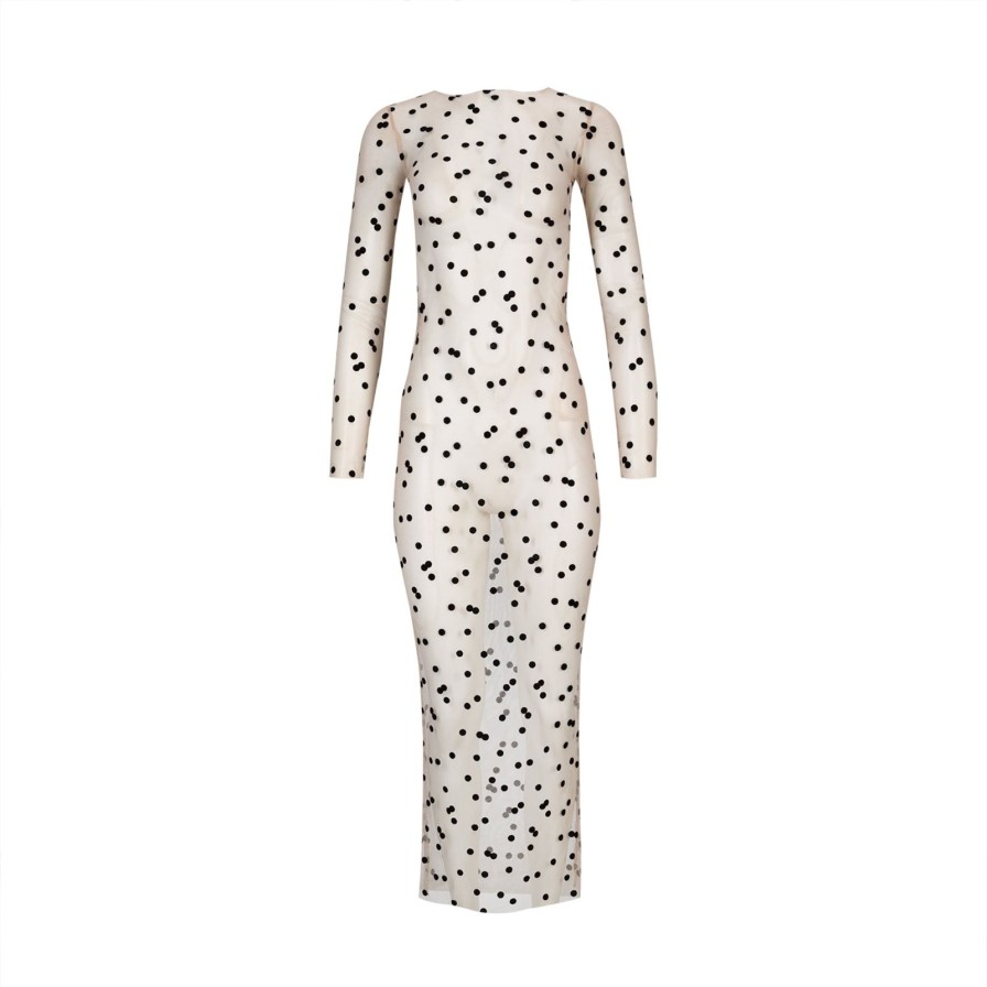 Women Gonçalo Peixoto | Polka Dot Midi Dress