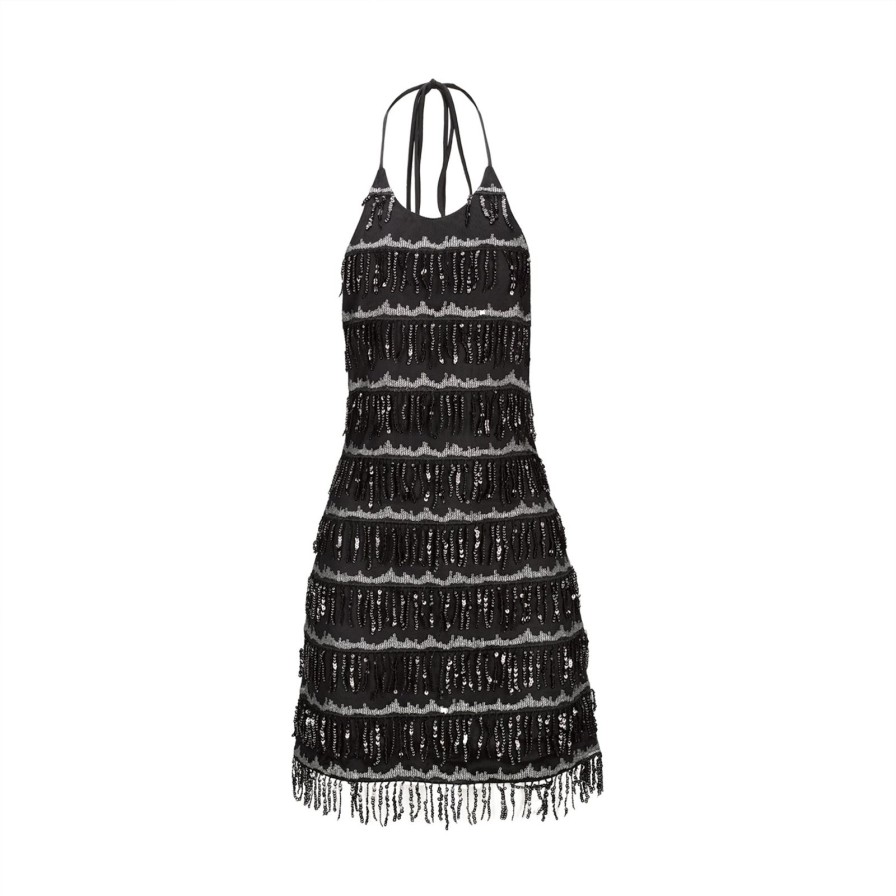 Women Gonçalo Peixoto | Fringe Sequins Mini Dress