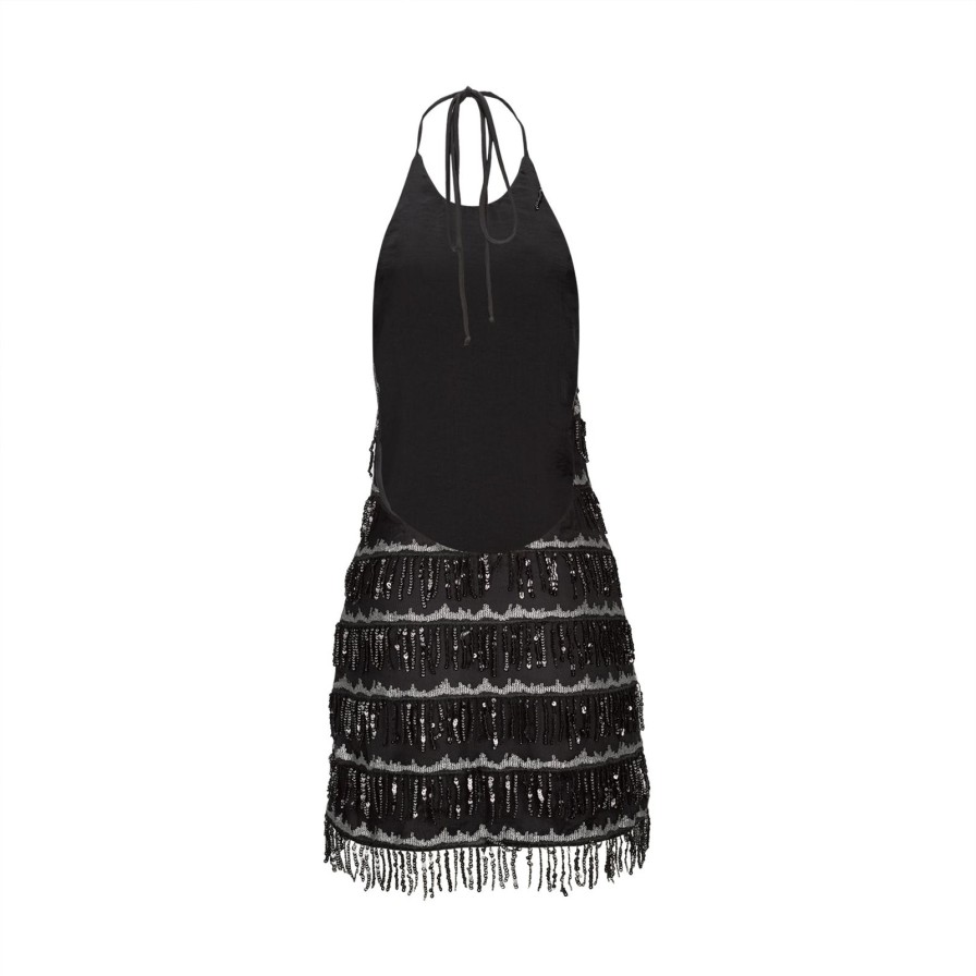 Women Gonçalo Peixoto | Fringe Sequins Mini Dress