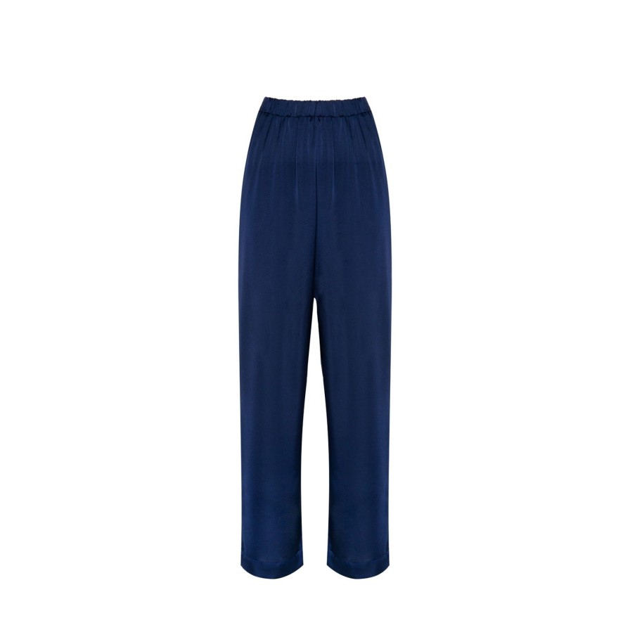 Women Gonçalo Peixoto | Straight Satin Pants