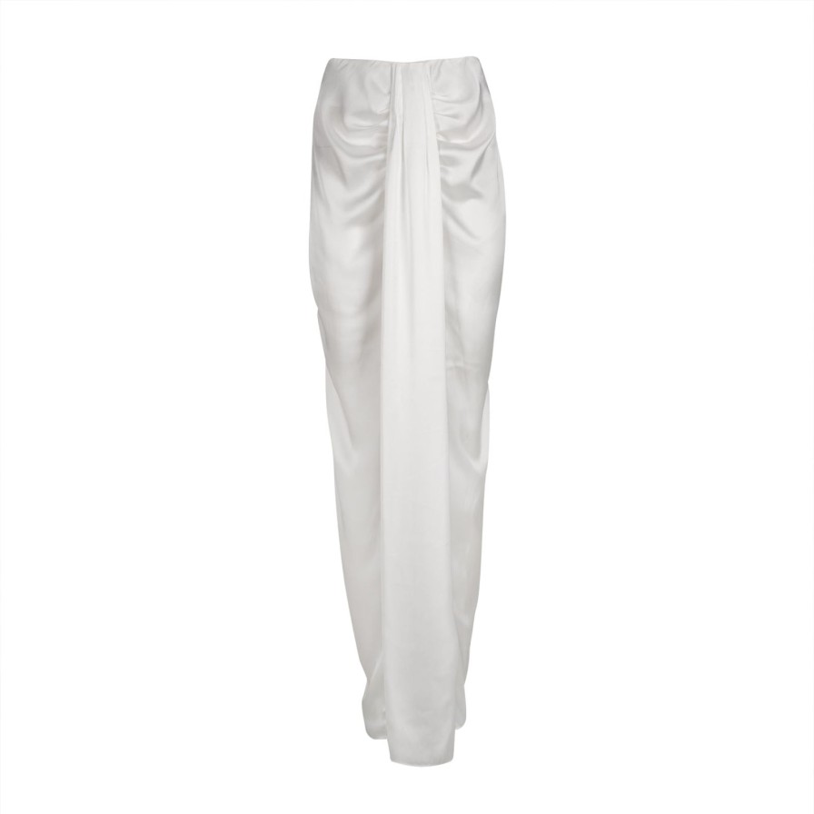 Women Gonçalo Peixoto | White Maxi Skirt