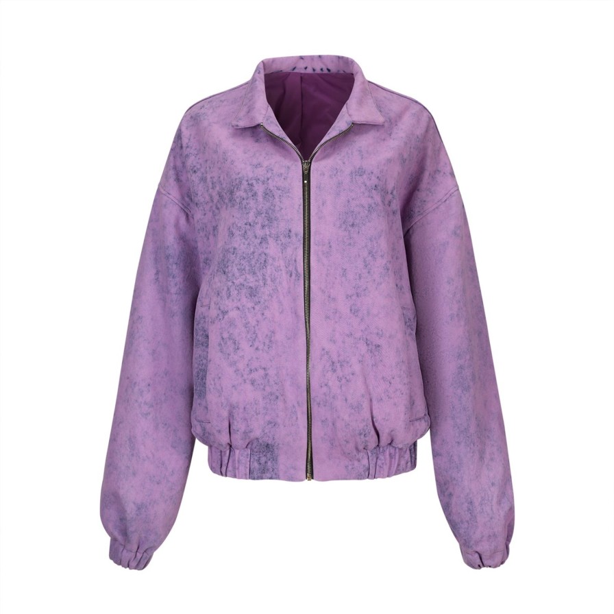 Women Gonçalo Peixoto | Purple Bomber Jacket