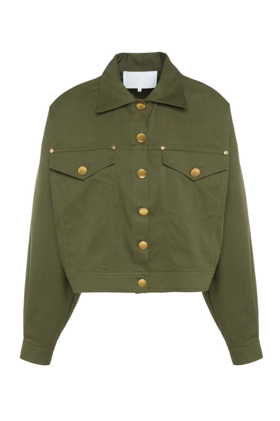 Women Gonçalo Peixoto | Green Trucker Jacket