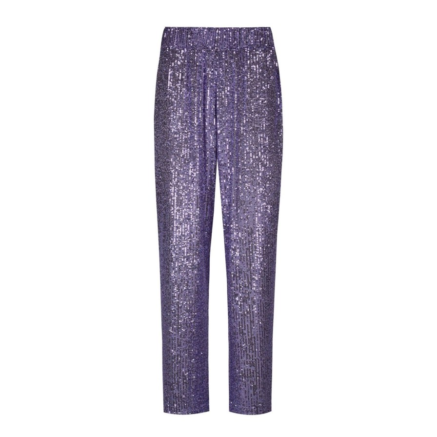 Women Gonçalo Peixoto | Purple Sequins Pants