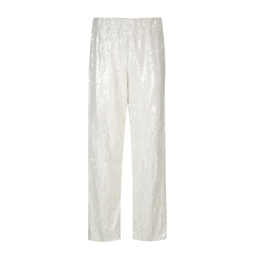 Women Gonçalo Peixoto | White Sequins Pants