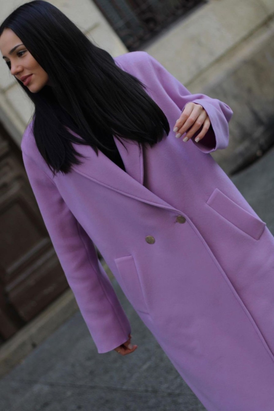 Women Gonçalo Peixoto | Long Baby Lilac Coat