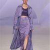 Women Gonçalo Peixoto | Purple Denim Maxi Skirt